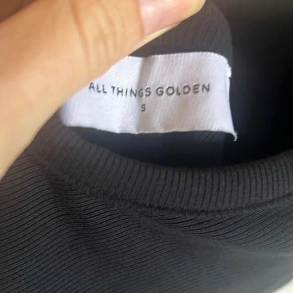 All Things Golden Low Back Mini Dress 👗 - Picture 8 of 9